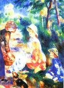 Pierre Renoir The Apple Seller Sweden oil painting artist